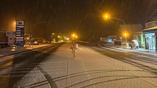 Malatya'da bahar karı!