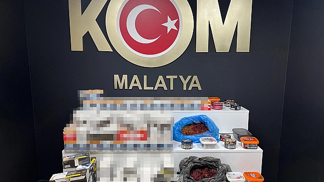Malatya'da dev kaçakçılık operasyonu