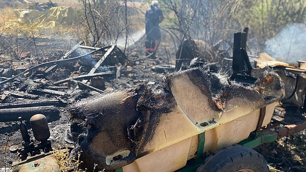 Malatya'da ev yangını korkuttu