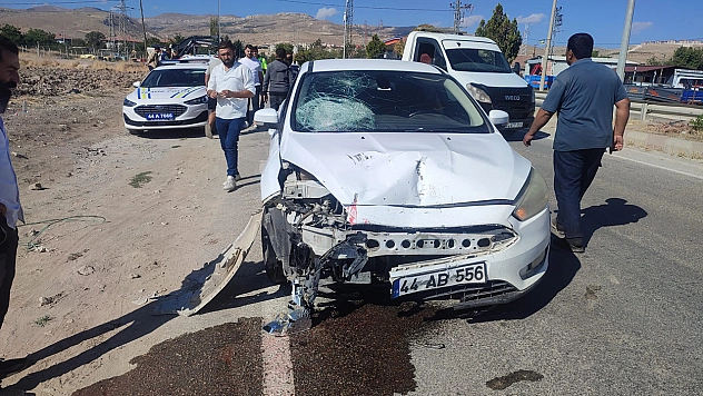 Malatya'da feci kaza: 1 kişi hayaını kaybetti