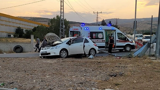 Malatya'da feci kaza: 1 ölü, 2 yaralı!