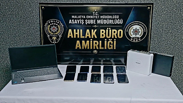Malatya'da fuhuş operasyonu: 4 tutuklama