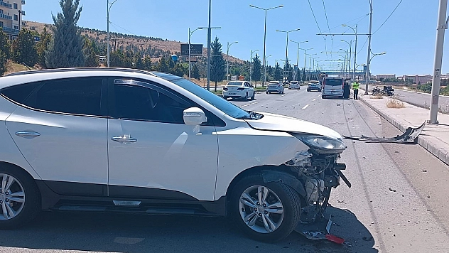 Malatya'da iki ayrı trafik kazasında 2 kişi yaralandı