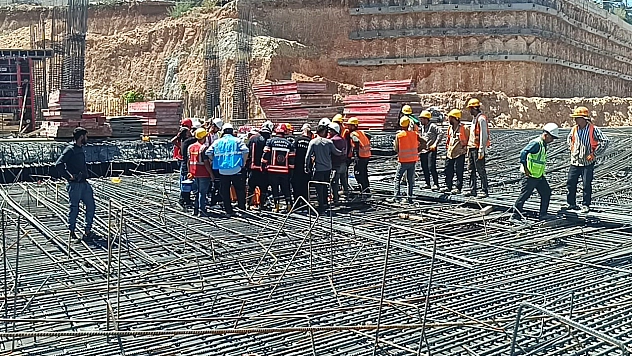 Malatya'da inşaatta iş kazası