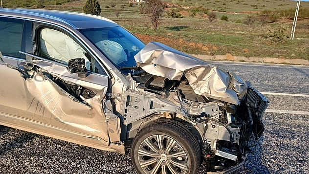 Malatya'da korkutan kaza