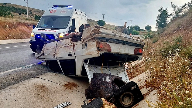 Malatya'da korkutan kaza