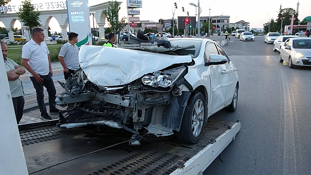 Malatya'da korkutan kaza