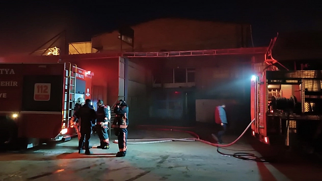 Malatya'da korkutan yangın