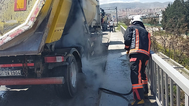 Malatya'da korkutan yangın