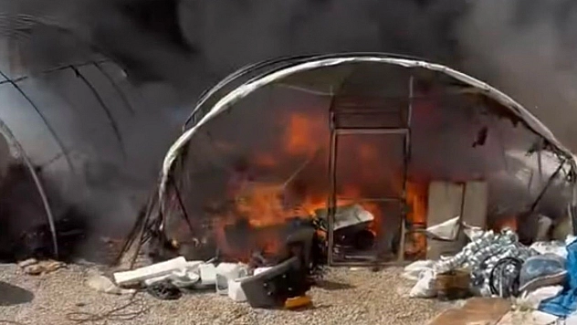 Malatya'da korkutan yangın