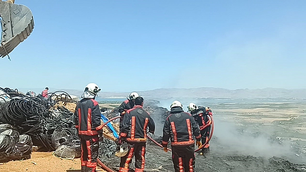 Malatya'da korkutan yangın