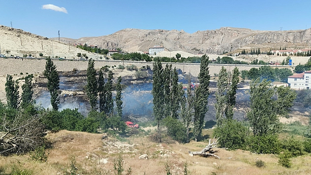 Malatya'da korkutan yangın