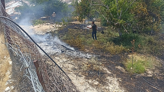 Malatya'da korkutan yangın