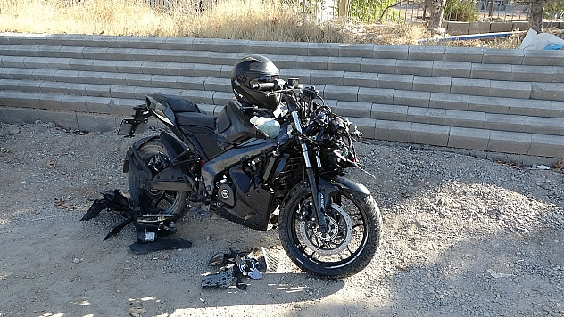 Malatya'da motosiklet servis aracına çarptı: Sürücü ağır yaralı