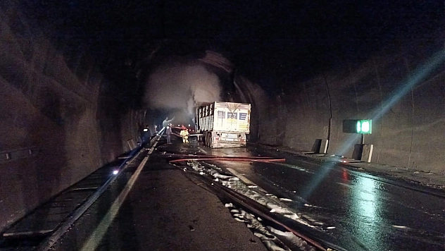 Malatya'da tünelde korku dolu anlar