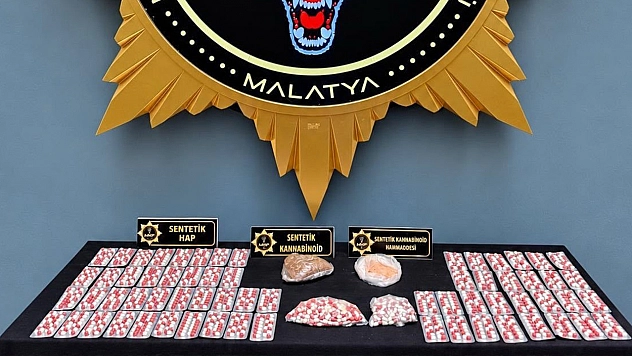 Malatya'da uyuşturucu operasyonu: 9 gözaltı