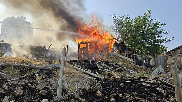 Malatya'da yangın!