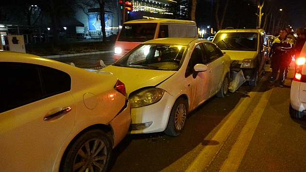 Malatya'da zincirleme kaza