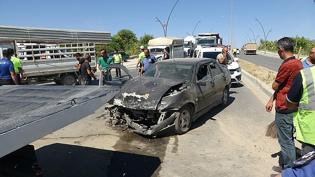 Malatya'da zincirleme kaza