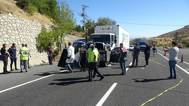 Malatya'daki feci kazada ölenlerin kimlikleri belli oldu