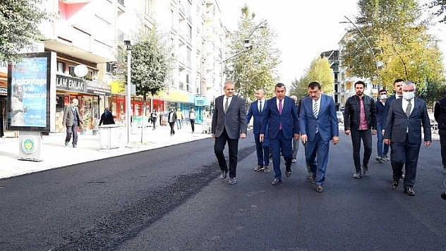 Malatya'daki Sivas Caddesi yenileniyor
