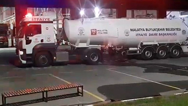 Malatya'dan Kahramanmaraş'taki orman yangınına destek