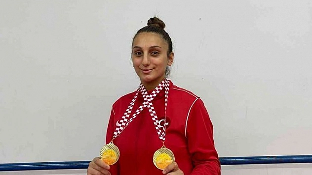 Malatyalı kareteci Uygur Balkanlardan gümüş madalya ile döndü