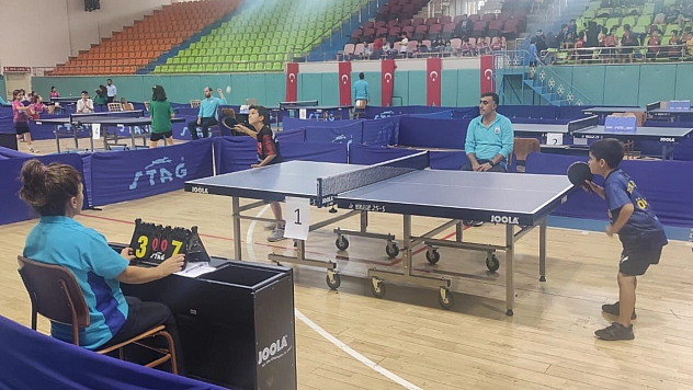 Masa Tenisi Minikler Bölge Finali Sona Erdi