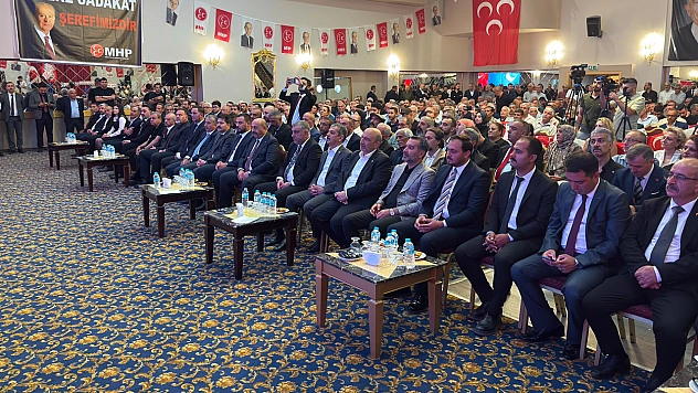 MHP Elazığ'da 15. Olağan Kongre Gerçekleştirildi: Oğuzhan Demir görevi devraldı