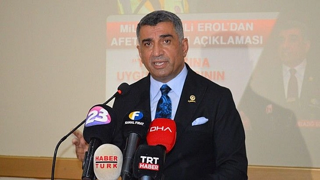 Milletvekili Erol 'Afet İşleri Bakanlığı Kurulsun'