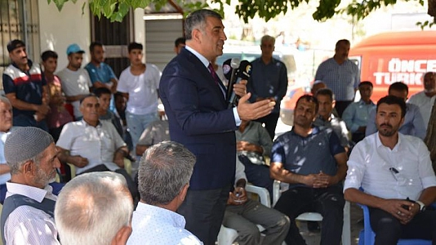 Milletvekili Erol Arıcak ve Alacakaya İlçelerini Ziyaret Etti
