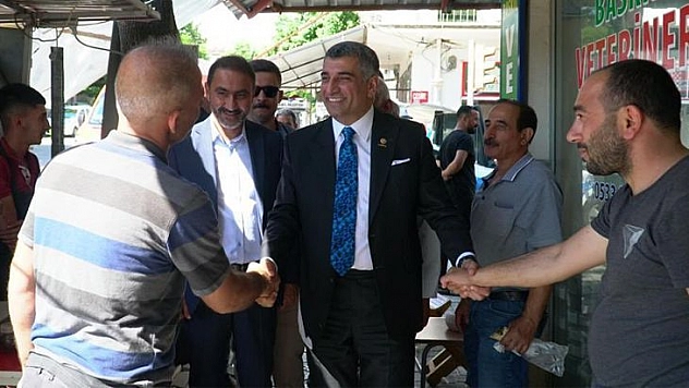 Milletvekili Erol, Pazarcı Esnafı ve Vatandaşlarla Bir Araya Geldi