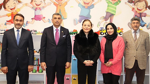 Milletvekili Gürsel Erol'dan Beyaz EV Aile Merkezi'ne Ziyaret