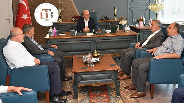 Milletvekili Metin Bulut, Başkan Dumandağ'a Bayram Ziyaretinde Bulundu