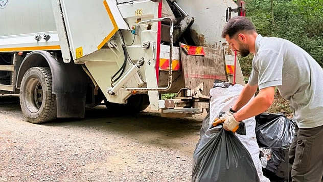 Milli Parklar'dan Belgrad Ormanı'nda temizlik çalışması