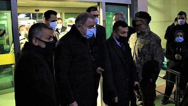 Milli Savunma Bakanı Akar, Elazığ'da