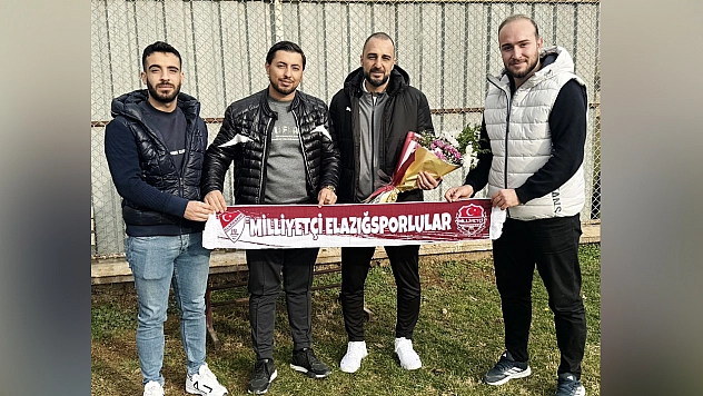 Milliyetçi Elazığsporlular'dan teknik direktör Adem Çağlayan'a hoş geldin ziyareti
