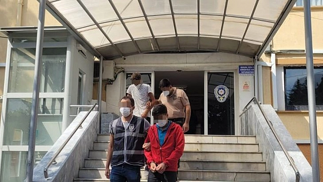 Motosiklet hırsızları polisten kaçamadı