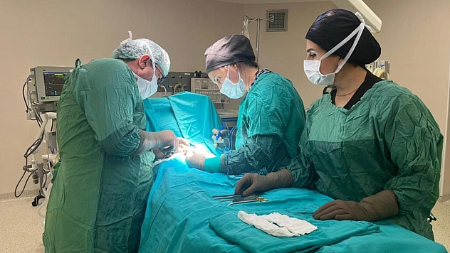 Mucize bebek Elazığ'da sağlığına kavuştu