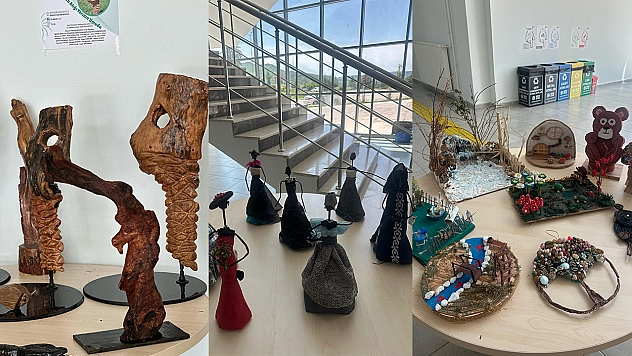 Munzur'da 'atıktan sanata'