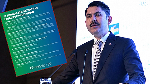 Murat Kurum Emlak Katılım Tasarruf Finansman Sistemi hakkında bilgilendirdi