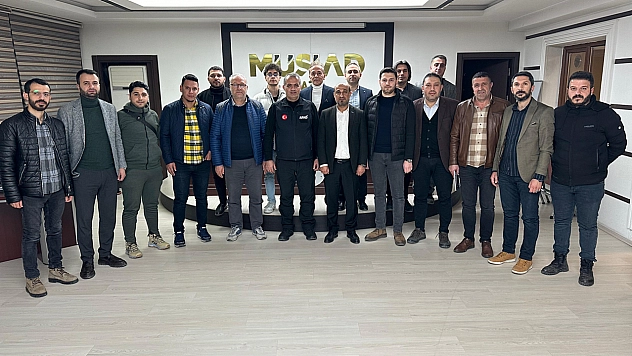 MÜSİAD'IN Düzenlediği 'Dost Meclisi Konuğu' Toplantısına AFAD İl Müdürü Konuk Oldu