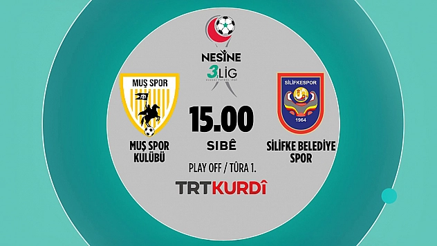 Muşspor'un Play-Off Heyecanı TRT Kurdi'de