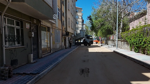 Nailbey Mahallesi yenilendi Yol ve kaldırım yenileme çalışmaları tamamlandı