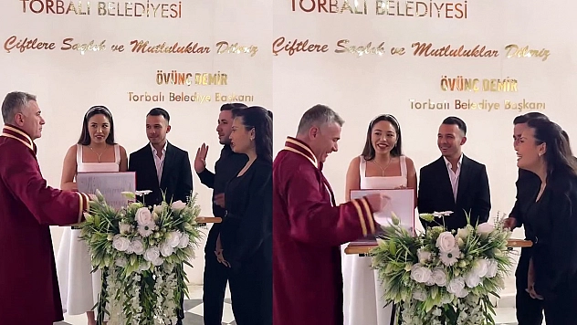 Nikahta ilginç anlar: Şakalayan şakalayana