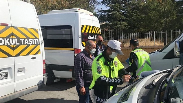 Okul servis sürücülerine önce eğitim sonra denetim