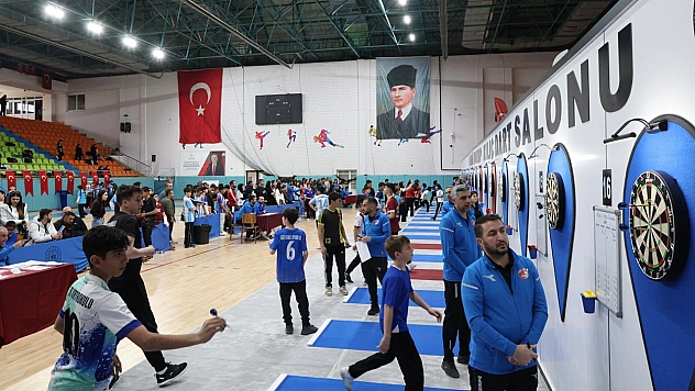 Okul sporları dart yıldızlar grup müsabakaları tamamlandı