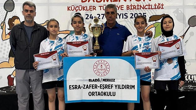 Okul sporlarının parlayan yıldızı Elazığ