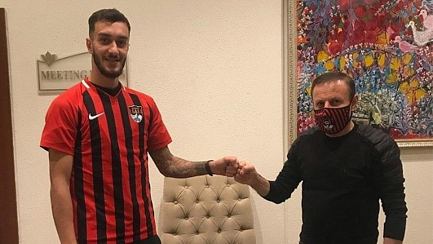 Ömer Yıldız ilk maçında gol attı