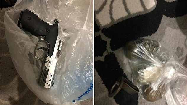 Operasyonda teröristin evinde şehidimizin tabancası ele geçirildi